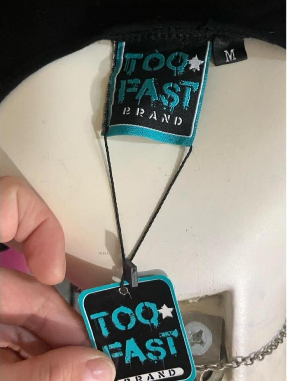 Too Fast Brand NWT Suck It and Go Away long sleeve crop top! - Picture 5 of 5